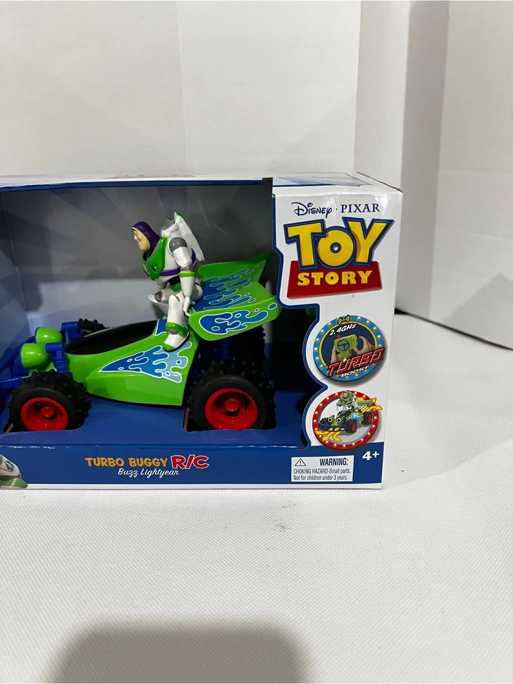 Disney Pixar Toy Story Turbo Buggy R/C Buzz Lightyear Remote Control Car 2.4 Ghz